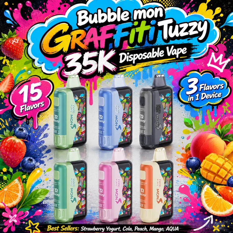 Bubblemon Graffiti Tuzzy 35K
